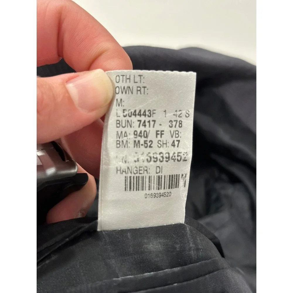 Polo University Ralph Lauren Mens 42S 3 Button Wool Blazer Gray Sport Coat FLAW